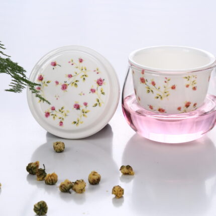 Glass Teacup with Infuser