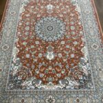 Coral Red, High Density in 150x100cm