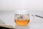 Glass Tea Cup with Infuser