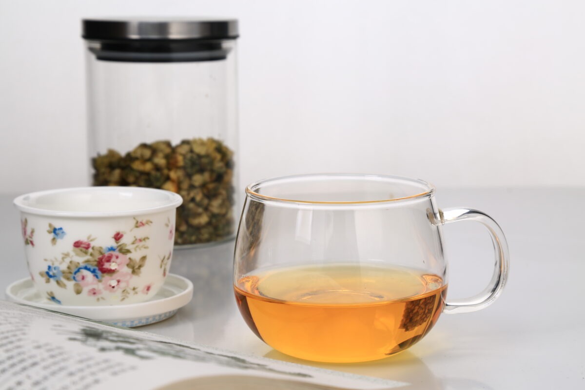 Glass Tea Cup with Infuser