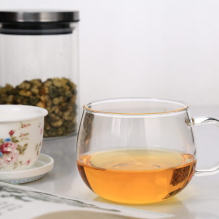 Glass Tea Cup with Infuser