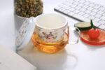 Glass Tea Cup with Infuser