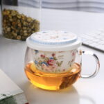 Glass Tea Cup with Infuser