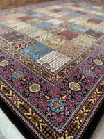 Floral Garden Persian Rug – Multicolor, Elegant, Medium Large