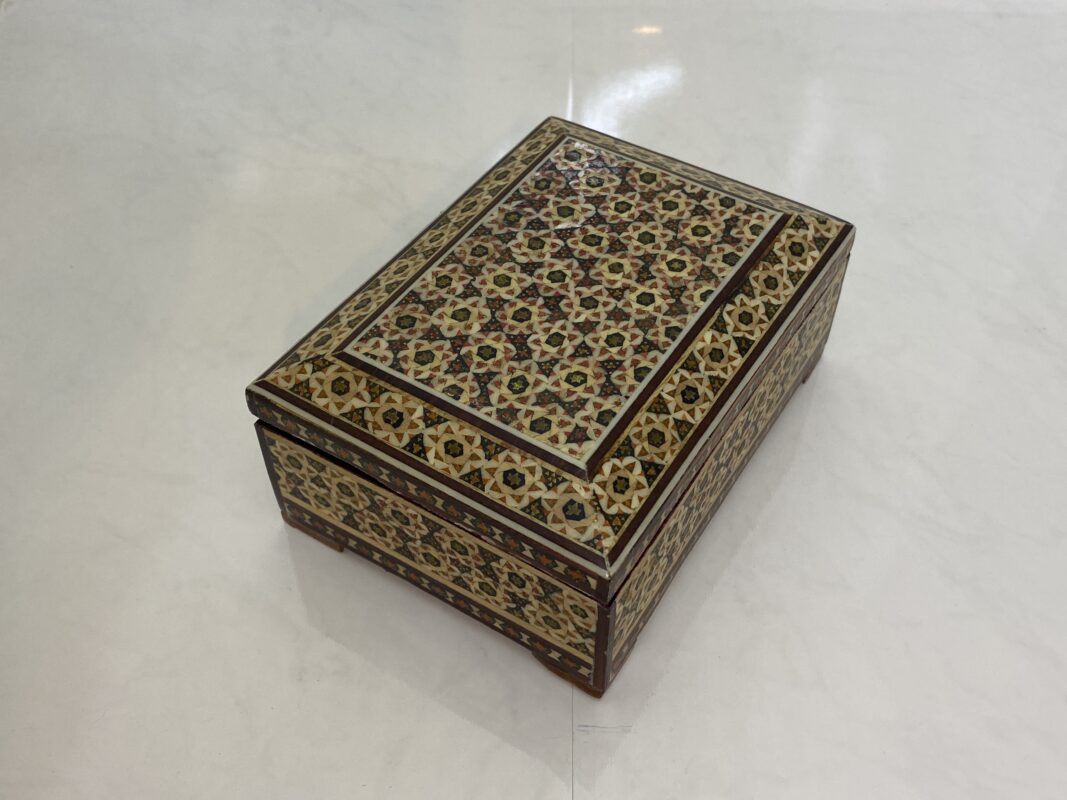 Khatam, Khatamkari, Persian Khatam, Jewellery Box, Handmade Jewellery Box, Wooden Box, www.mycosyplace.com