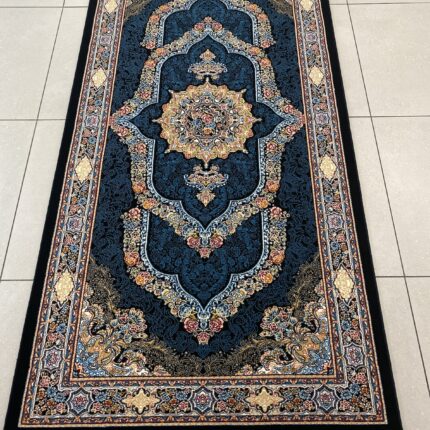 77918 200x100 Runner Navy Persian Rug