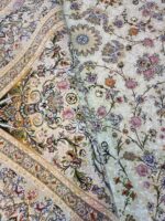 Cream Floral Garden Persian Rug – Multicolor, Elegant, Medium Large, 300x200cm