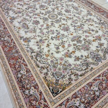 Floral Garden Persian Rug – Multicolor, Elegant, Medium Large