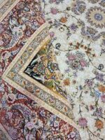 Floral Garden Persian Rug – Multicolor, Elegant, Medium Large