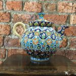 Teapot, handmade pottery, large